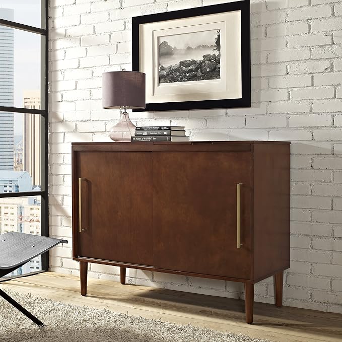 Crosley Furniture Everett Media Console and Record Player Stand - Image 8