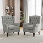 Pia Ricco High Back Floral Accent Chair - Image 5