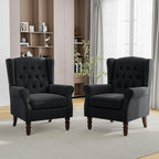 Mid-Century Modern Wingback Chair - Image 6