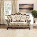 Lexicon Traditional Sofa Couch for Living Room, Rolled Arm Sofa by Lexicon