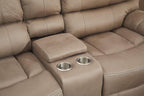 Betsy Furniture Microfiber Reclining Sofa Couch Set Living Room Set 8007 - Image 3
