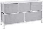 Amazon Basics Extra Wide Fabric 5-Drawer Storage Organizer Unit - Image 5