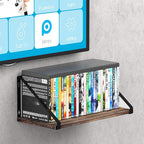 BAMEOS Floating Shelves Rustic Wood Wall Shelf Wall Mounted Shelves - Image 5