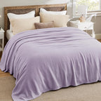 Bedsure GentleSoft 100% Cotton Blanket King Size - Image 5