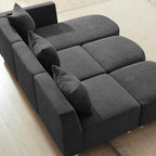 VANOMi 109.84" Modular Sectional Sofa - Image 7