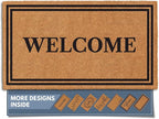 Barnyard Designs Natural Coco Coir Non-Slip Doormat | Heavy-Duty Welcome Mat by BarnyardDesigns