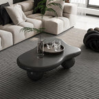 40” Cloud Coffee Table with 3 Ball Legs, Modern Irregular Center Table - Image 4