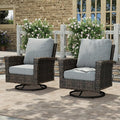 HERA'S HOUSE High Back Outdoor Swivel Chairs by HERASHOUSE