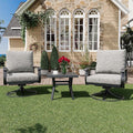 HOMREST Outdoor Swivel Rocker Patio Chairs by HOMREST