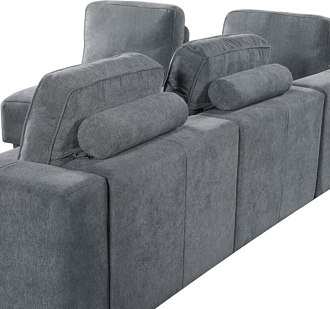 Christopher Knight Home Linmont 2 Pieces L Shape Convertible Sectional Sofa - Image 10