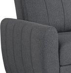 Serta Galway 66.5" Convertible Sleeper Loveseat, Full Size, Dreamcoil Comfort - Image 11