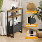 Narrow Side Table, Slim End Table - Image 4