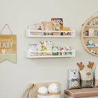 Onlysky Set of 4 Wall-Mounted Kid's Bookshelf - Image 4