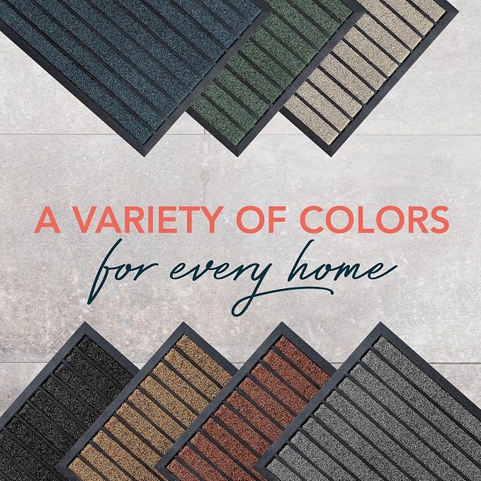 ubdyo Extra Durable Door Mat Outside Entrance | Dirt Trapping, Non-Slip Backing - Image 9