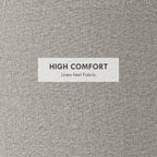 HOMCOM Round Storage Ottoman - Image 6