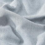 Vision Home Blue Gray Pinch Pleated Full Blackout Curtains Linen Blended Room - Image 8