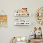 Onlysky Set of 4 Wall-Mounted Kid's Bookshelf - Image 3