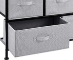 Amazon Basics Extra Wide Fabric 5-Drawer Storage Organizer Unit - Image 4