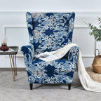 KRFOONN Wingback Chair Cover Slipcovers 2 Piece Stretch Wing Chair Covers - Image 2