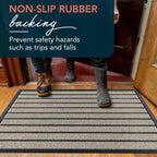 ubdyo Extra Durable Door Mat Outside Entrance | Dirt Trapping, Non-Slip Backing - Image 5