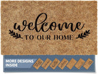 Barnyard Designs Front Door Welcome Mat | Printed Polyester Outdoor Rug by BarnyardDesigns
