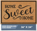 Barnyard Designs Natural Coir Non-Slip Doormat | Heavy-Duty Welcome Mat by BarnyardDesigns