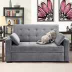 Serta Ainsley 72.6" Convertible Sleeper Sofa, Queen Size, Dreamcoil Comfort - Image 9