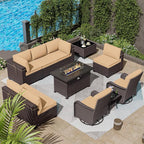 11 Pieces Patio Furniture Set - Image 9