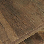 Jofran Reclamation Rustic Reclaimed Solid Wood Square End Table - Image 4