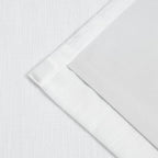 Vision Home White Pinch Pleated Full Blackout Curtains Thermal Insulated Window - Image 8
