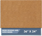 Barnyard Designs Natural Coco Coir Non-Slip Doormat | Heavy-Duty Welcome Mat by BarnyardDesigns