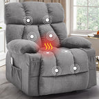 Massage Rocking Recliner Chair, Ergonomic Recliners Sofa by Unknown