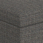 SIMPLIHOME Owen Coffee Table Storage Ottoman - Image 8