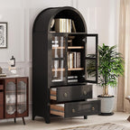 71" Arched Storage Cabinets - Image 3