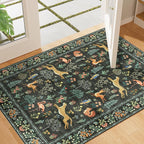 DUKINO 2x3 Rug, Animal Door Mat Washable Rug by DUKINO