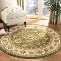 SAFAVIEH Lyndhurst Collection 8' Round Sage / Ivory LNH212C Traditional by Unknown