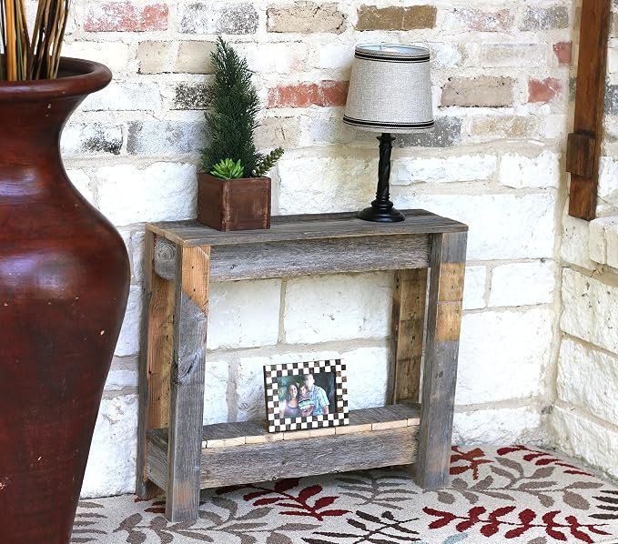 Doug and Cristy Designs Rustic Natural Side Table by DougandCristyDesigns