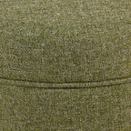 Homepop Home Decor | Upholstered Round Storage Ottoman | Ottoman - Image 7