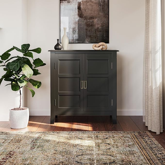 SIMPLIHOME Burlington Storage Cabinet - Image 2