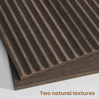 Fluted Nightstand Set of 2, Modern End Table - Image 4