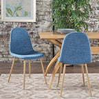 Christopher Knight Home Raina Mid-Century Modern Fabric Dining Chairs by ChristopherKnightHome