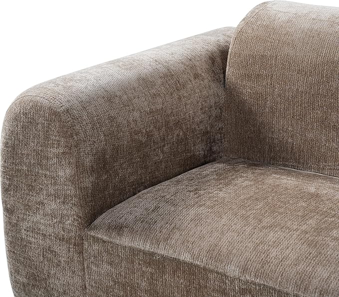 Merax 3-Piece 140" Curved Sectional Sofa Set, 4 Seat L-Shaped Modular Modern - Image 11