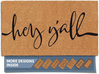 Barnyard Designs Natural Coco Coir Non-Slip Doormat | Heavy-Duty Welcome Mat by BarnyardDesigns