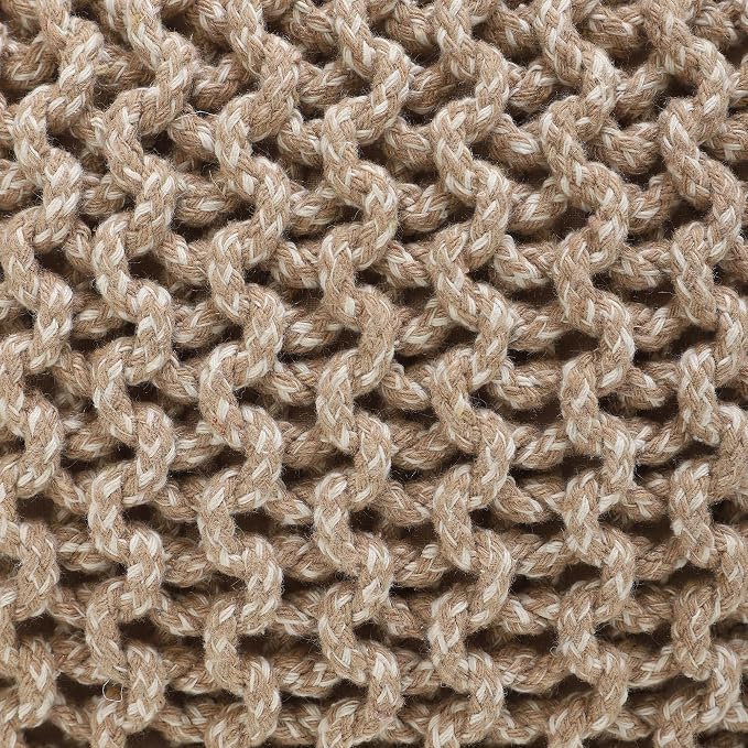 REDEARTH Round Pouf Ottoman - Image 6
