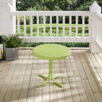 Crosley Furniture Griffith Weather Resistant Retro Metal Outdoor Side Table - Image 13