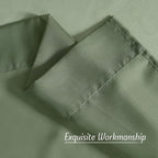 NICETOWN Forest Green Sheer Curtains 96inches Long - Image 6