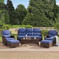 HILLGA Luxury High Back Patio Furniture Set by HILLGA