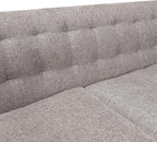 Armen Living Annabelle 80" Modern Gray Fabric Sofa - Image 8
